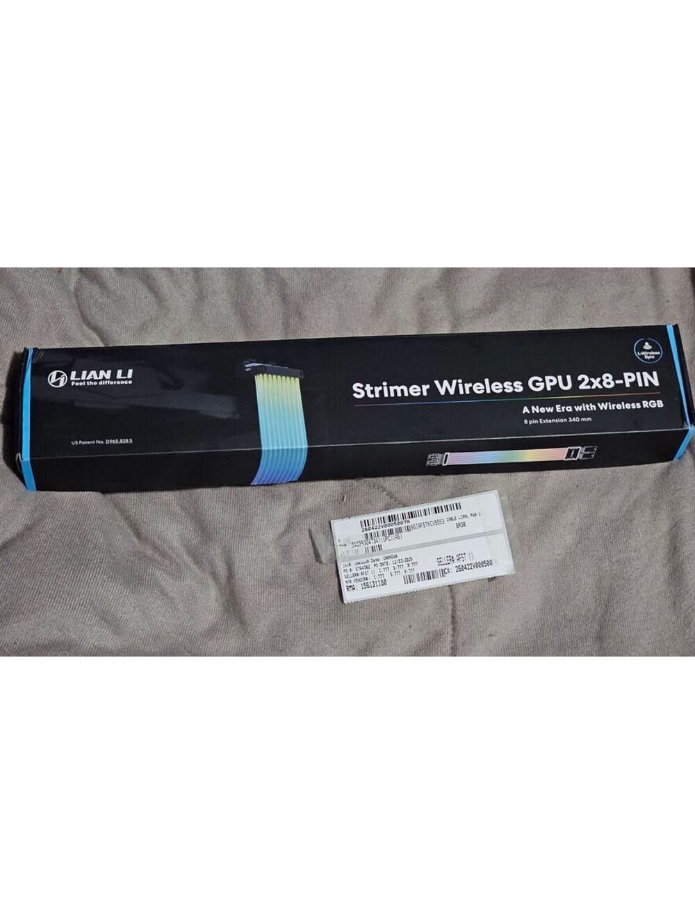 Lian Li Strimer Wireless GPU 2x8-PIN RGB Extension Cable